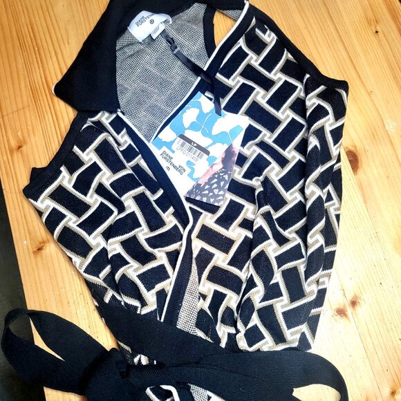 Diane Von Furstenberg Green Long Sleeve Wrap Around Dress ~ NWT ~ Size: XS - Picture 4 of 4